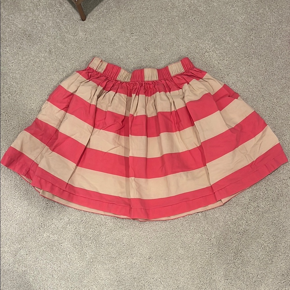 Striped Pink and Tan Women's Skirt